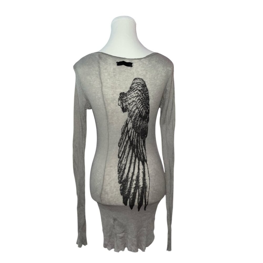 Ifsixwasnine broken wing long sleeve top
